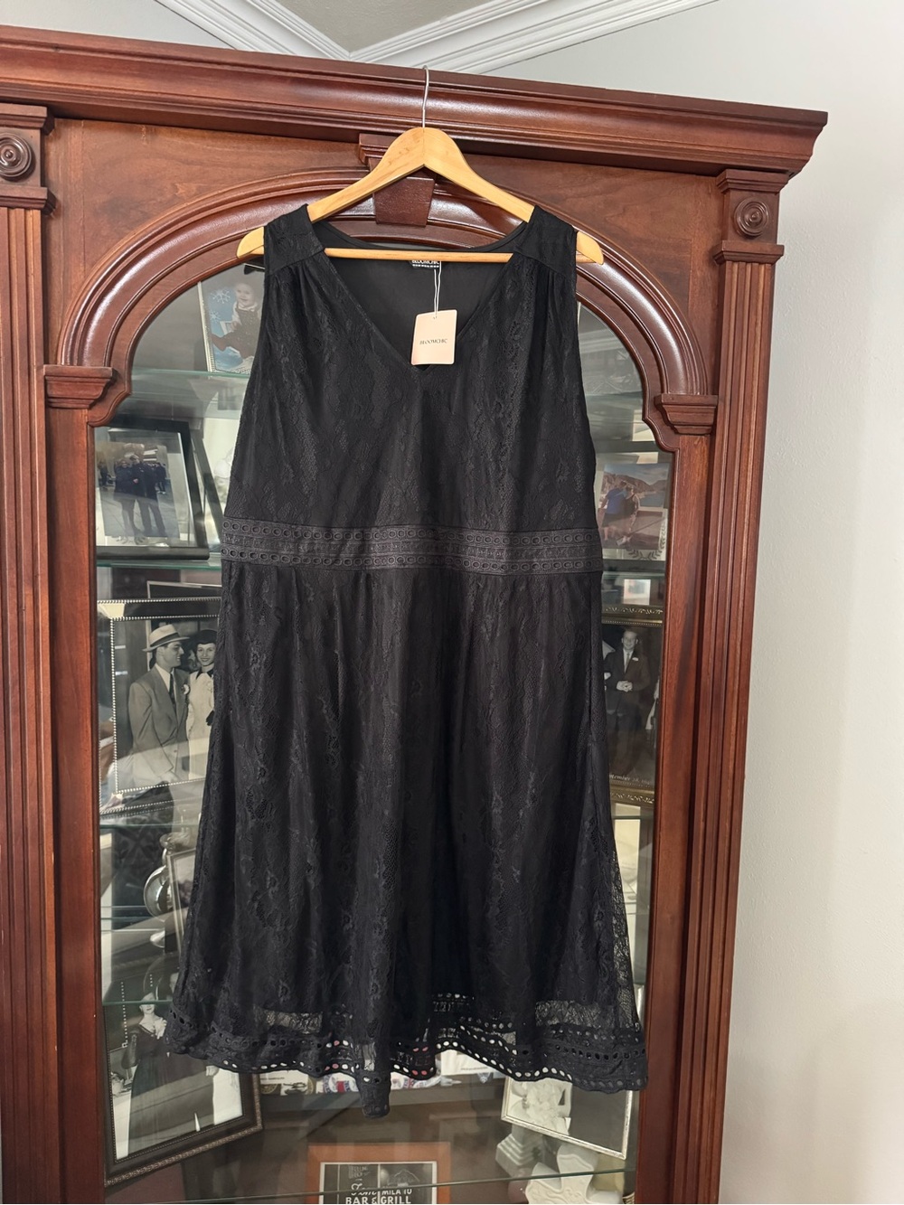 NWT BloomChic Black Lace Dress. Plus size 18/20